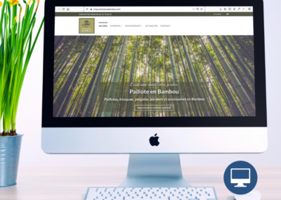 Création site internet Périgueux : Tendance Bambou, créateur de mobilier en Dordogne