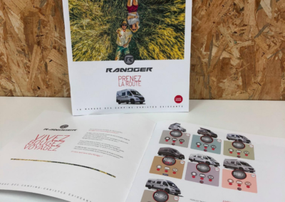 Création Catalogue Produits Gamme 2018 Randger