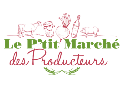 Création Logo Le P’tit Marché des Producteurs