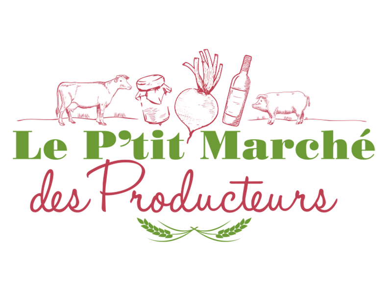 Création Logo Le P’tit Marché des Producteurs
