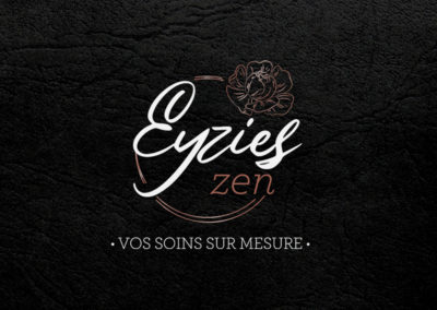 Création logo Eyzies zen institut de beauté