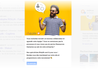 Animation Réseaux sociaux Google My Business Rhéplik