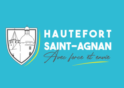 Création logo Mairie Hautefort-Saint-Agnan