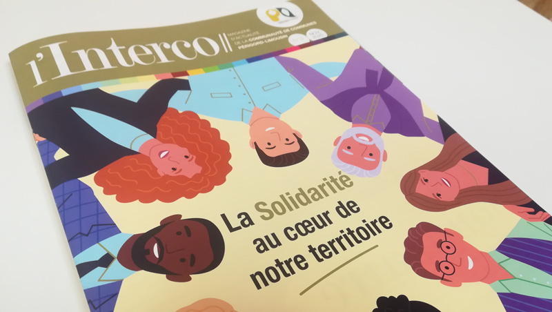 Création Magazine Intercommunal N°4 Périgord Limousin