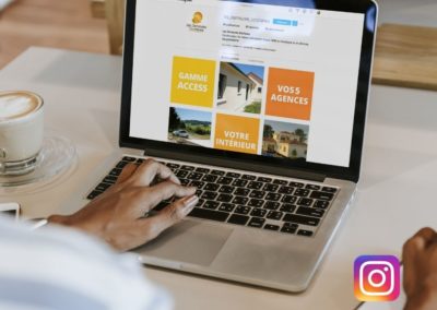 Instagram Demeures Occitanes - constructeur de maisons - Adékoi communication Périgueux