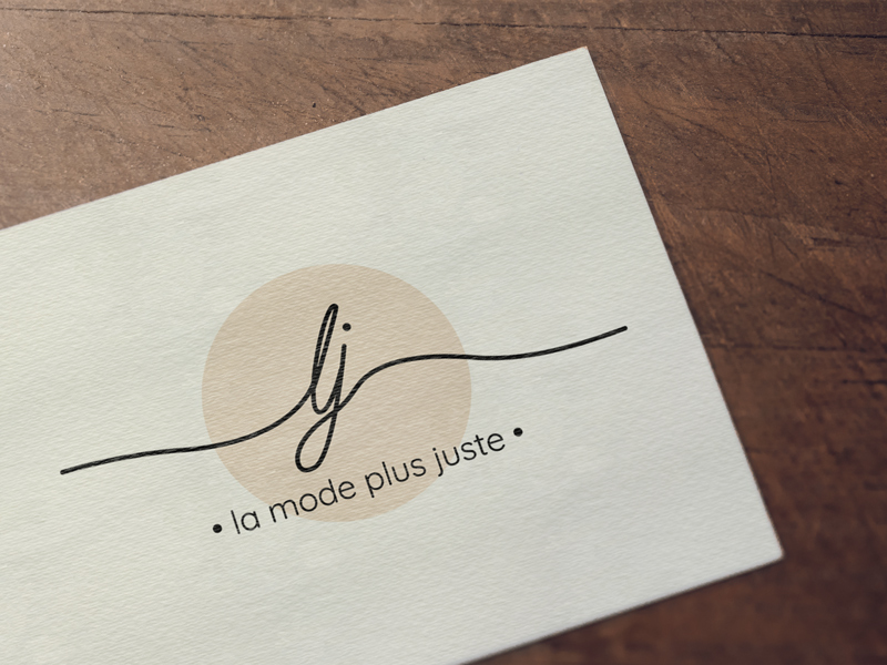 Logo La mode plus juste - Vêtements éthiques - Adékoi communication Dordogne