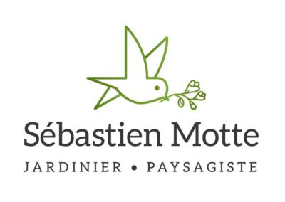 Création logo Sébastien Motte, jardinier paysagiste