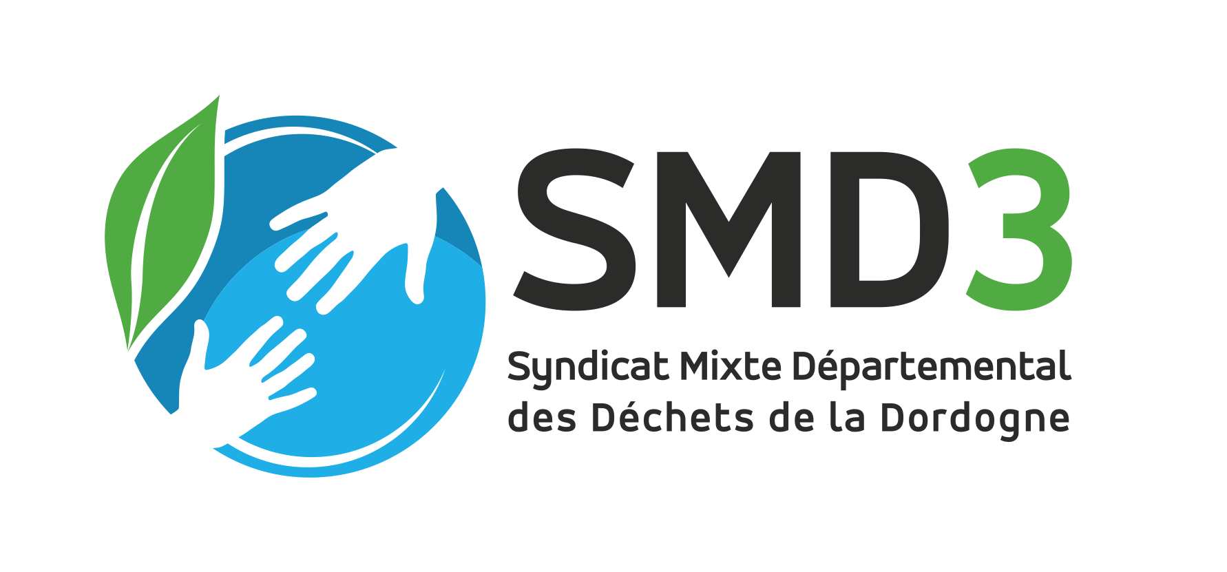 Logo SMD3 syndicat mixte départemental des déchets de la Dordogne