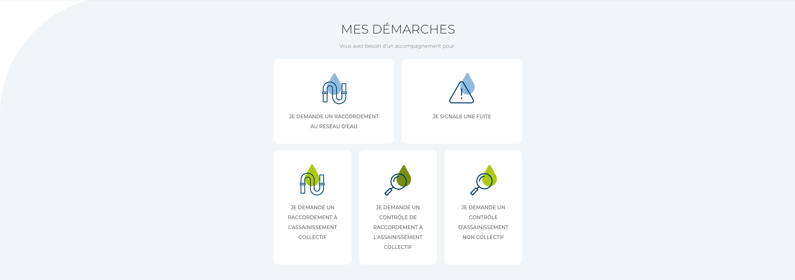 Création site internet RDE 24, régie des eaux de la Dordogne - Adékoi Périgueux