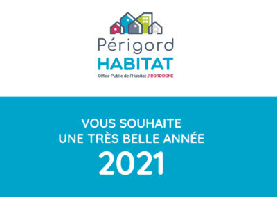Création Vidéo voeux 2021 – Périgord Habitat, Office public de l’habitat en Dordogne