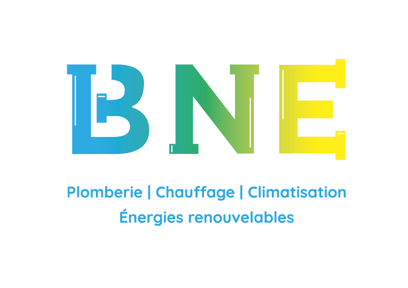 Création logo BNE chauffage climatisation plomberie énergies renouvelables Dordogne