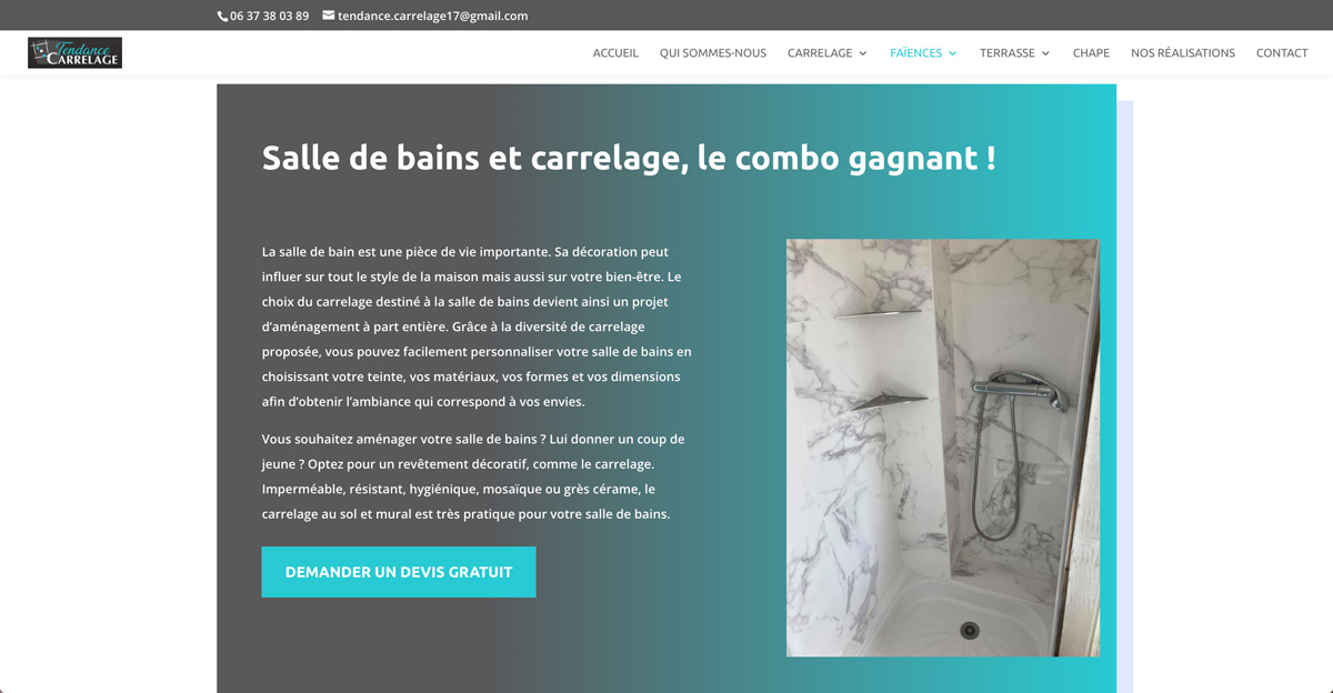 creation-site-internet-carreleur-tendance-carrelage Adékoi communication Périgueux