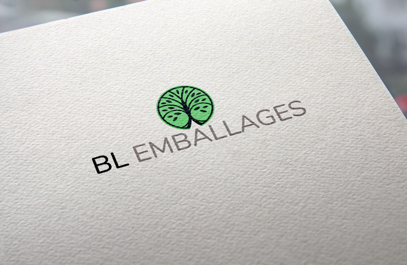 Création logo BL Emballages Rouffignac Saint Cernin - Adékoi communication