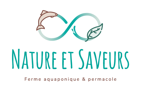 Création logo Nature et saveurs – Ferme aquaponique Saint-Astier
