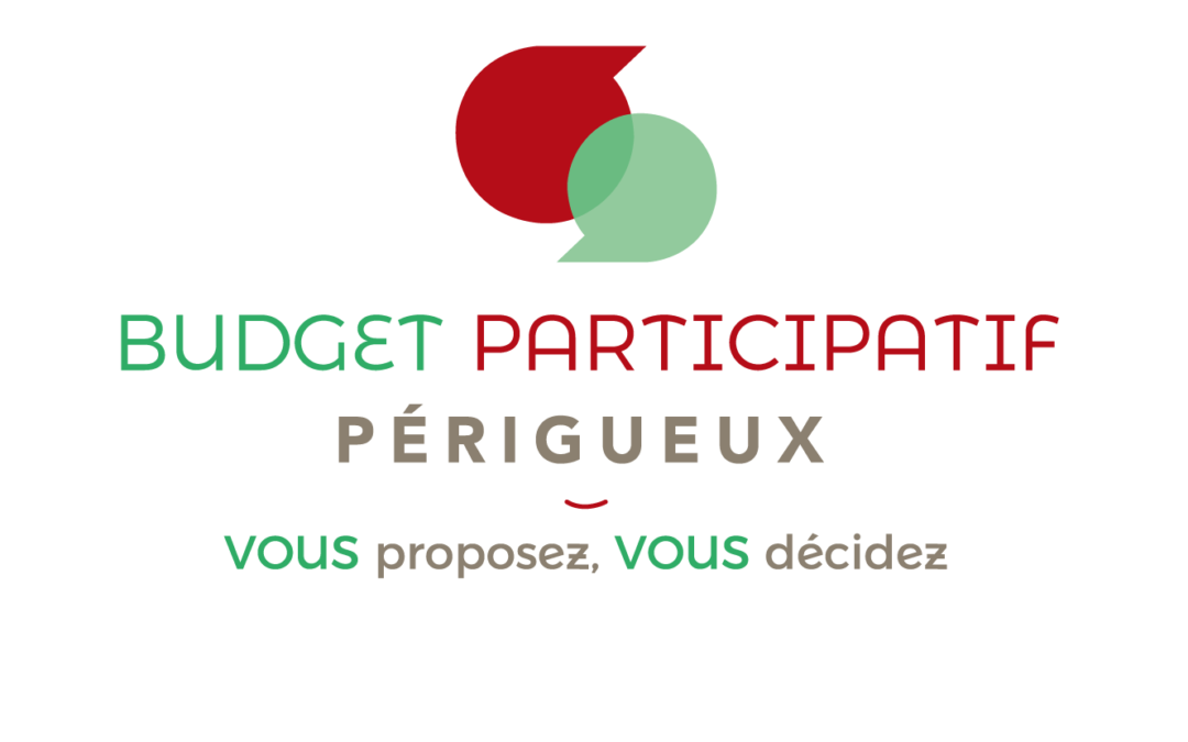 Création logo Budget participatif de la mairie de Périgueux