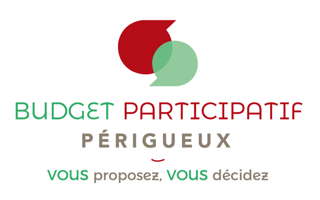 Création logo Budget participatif de la mairie de Périgueux