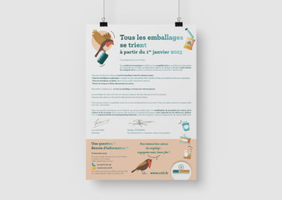 Création campagne de communication Gestion des déchets CC Lot et Tolzac - Adékoi Dordogne