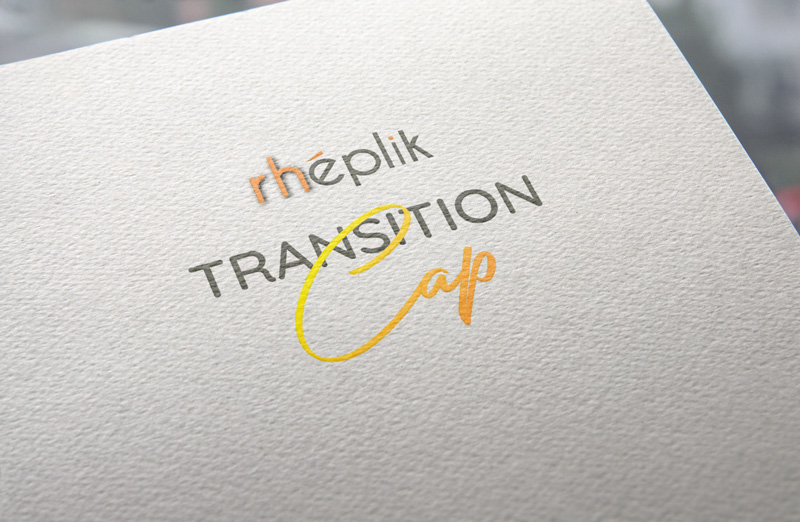 Logos Rhéplik Transition - Adékoi communication Nouvelle Aquitaine