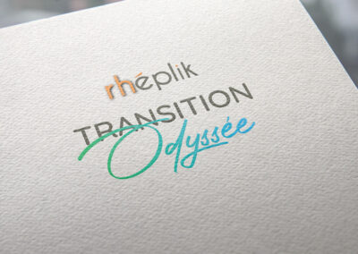 Création logos Transition Rhéplik Dordogne