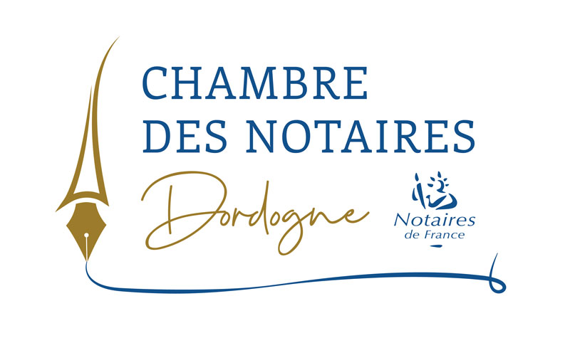 Création logo Chambre des Notaires Dordogne – Syndicat professionnel Périgueux