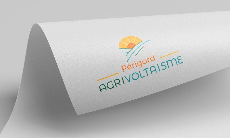 Création logo Périgord Agrivoltaïsme – Développement projets solaires en Dordogne