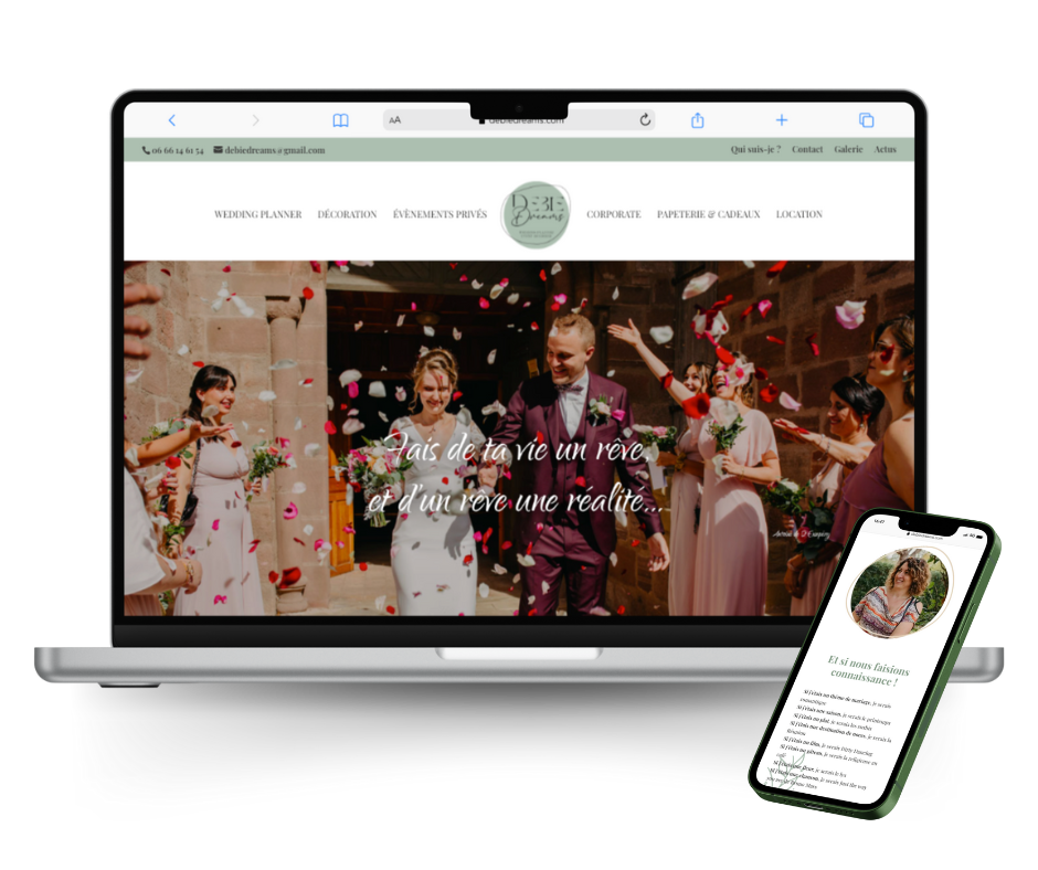 Site web wedding planner