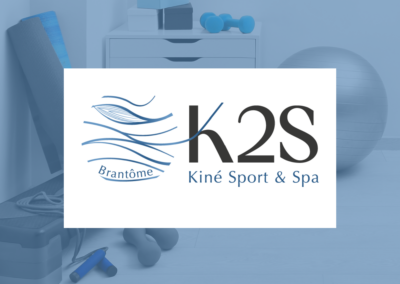 Création logo – K2S – Activité Kiné Santé – Brantôme