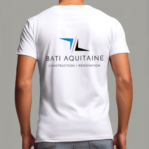 Tshirt Bati Aquitaine dos