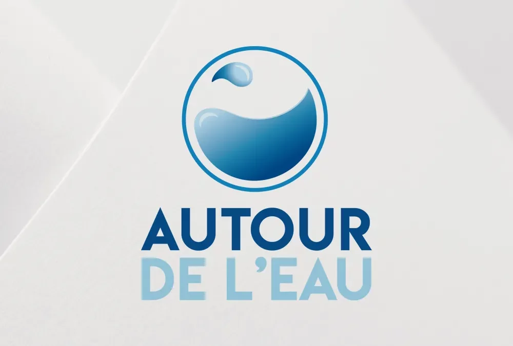 Création logo – Autour de l’Eau – Pisciniste à Périgueux