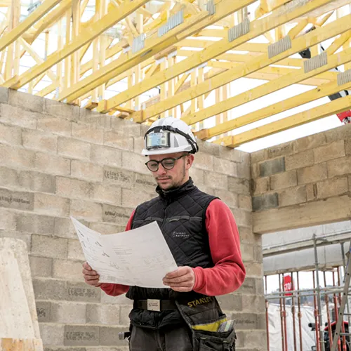 detail Virgo batiment chantier