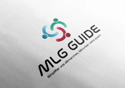 Création logo – MLG Guide – Consultante ERP – Dordogne
