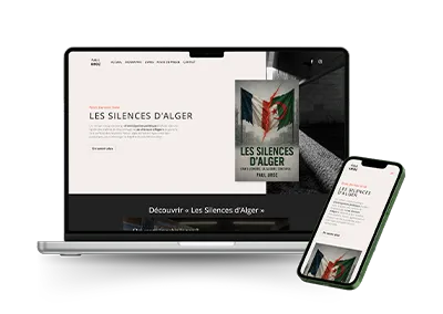 Création site web – Paul Uroz – Écrivain indépendant en Dordogne