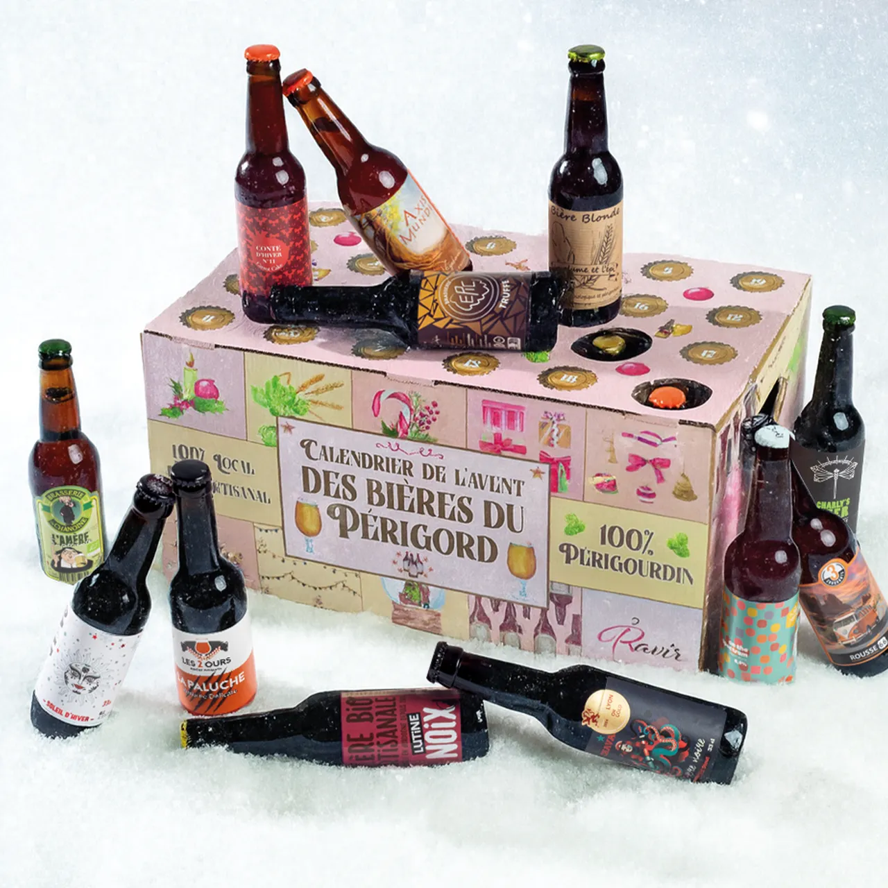 Ravir, packaging brasserie Dordorgne