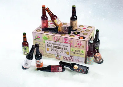 Création Packaging Calendrier de l’Avent – Brasseries du Périgord