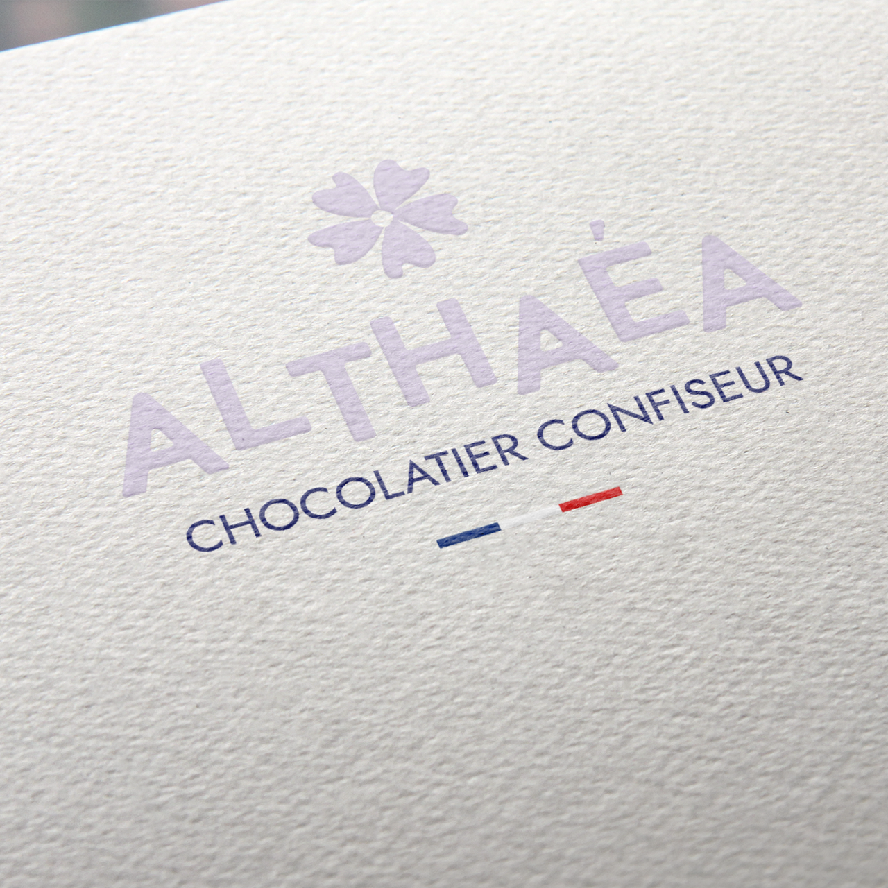 Création logo Althaéa, confiseur en Dordogne