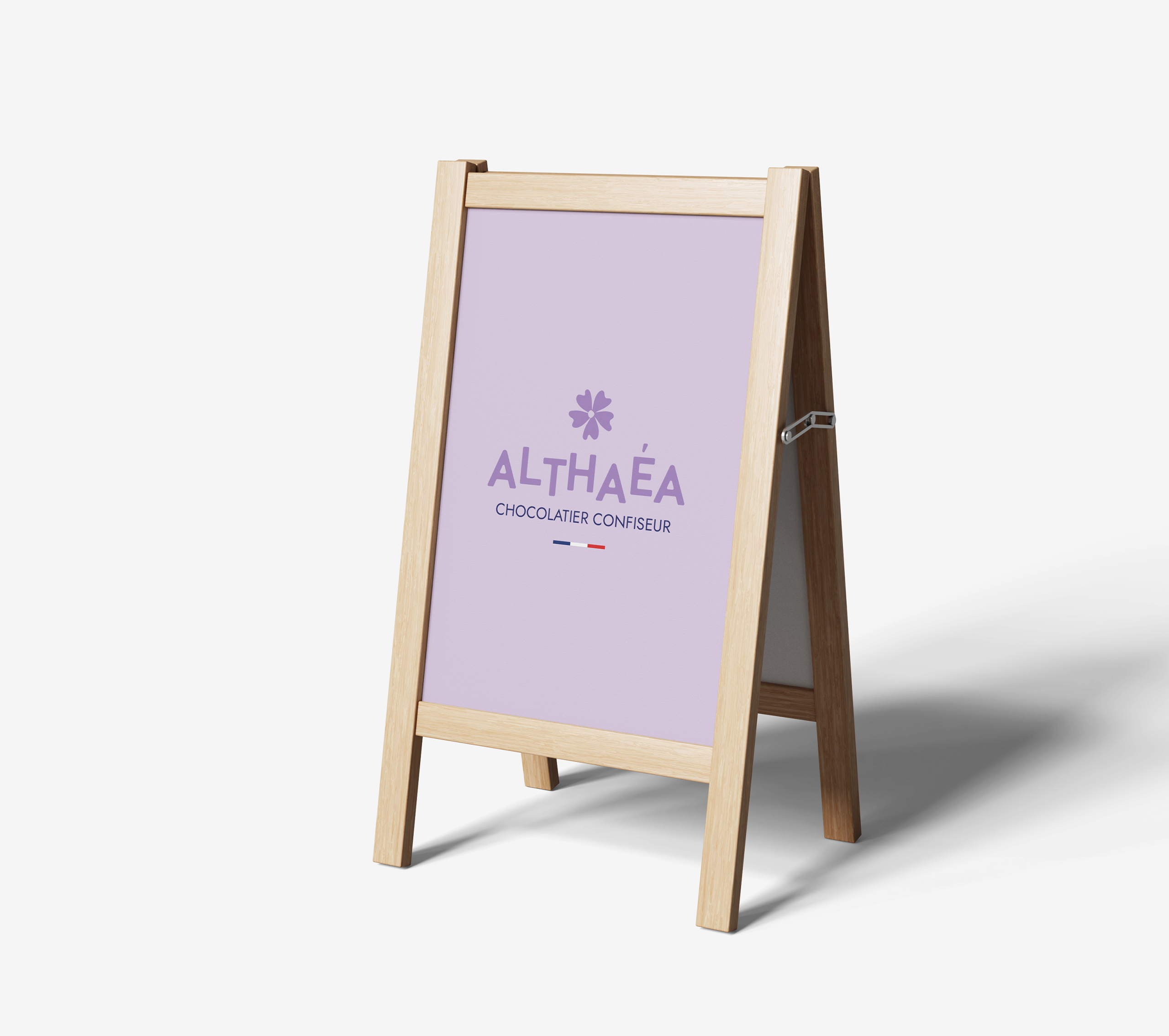 Création logo Althaéa, confiseur en Dordogne