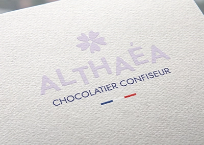 Création logo – Althaéa – Confiserie en Dordogne