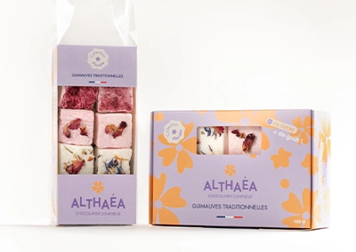 Création packaging – Althaéa – Confiserie en Dordogne