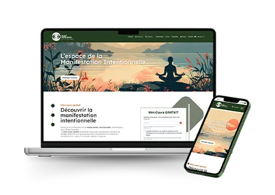 Création site web – Éveil Conscient – Coach en développement personnel