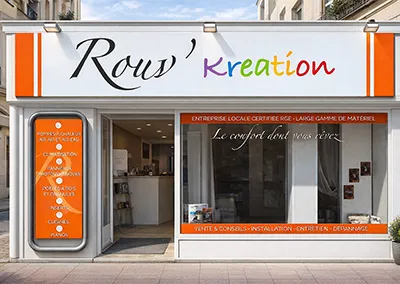 Marquage fourgon et boutique – Rouv Kreation – Chauffage à Thenon