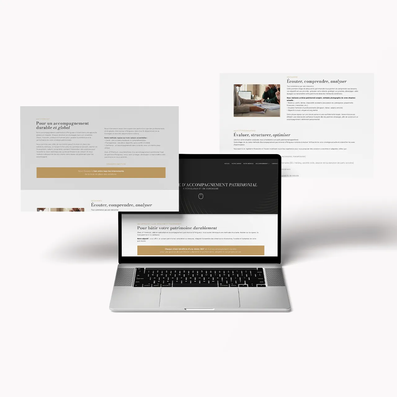 création site web conseil en gestion de patrimoine périgueux 
