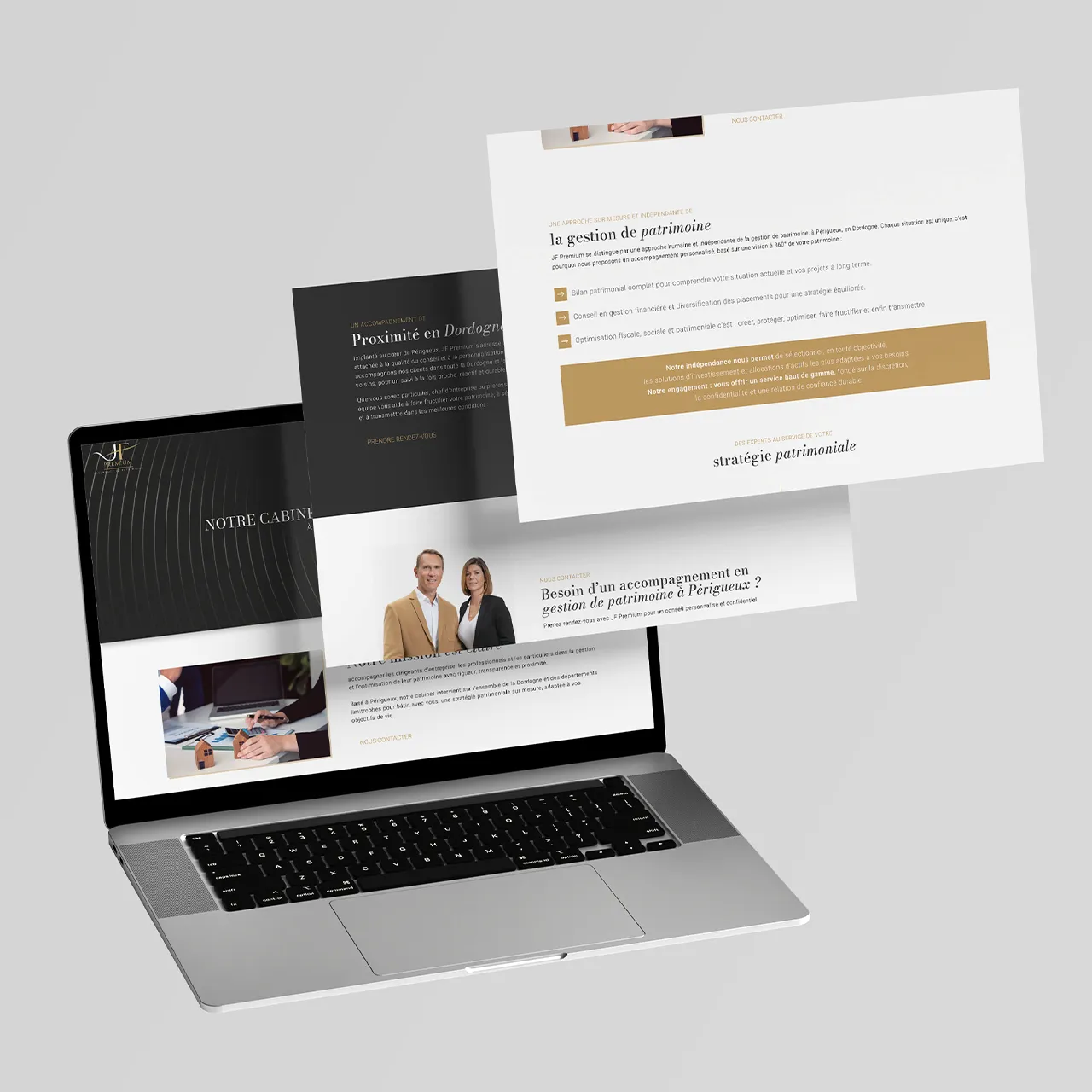création site web conseil en gestion de patrimoine périgueux 