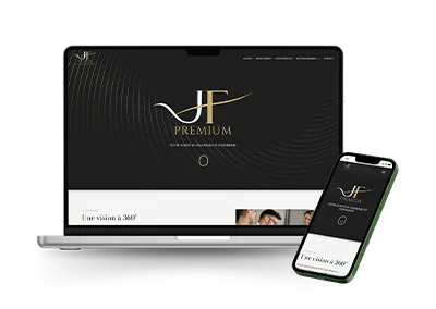 Création site web – JF Premium – Conseillers en gestion de patrimoine en Dordogne