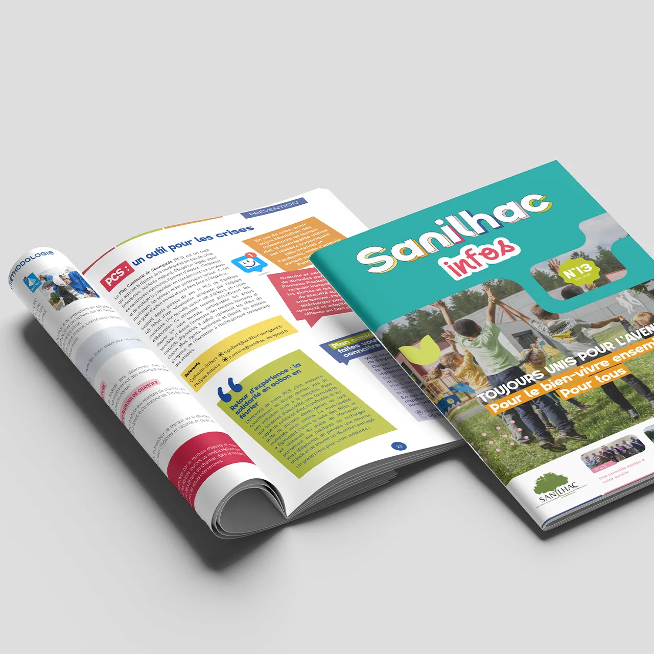 Magazine municipal Mairie Sanilhac Dordogne | Adékoi