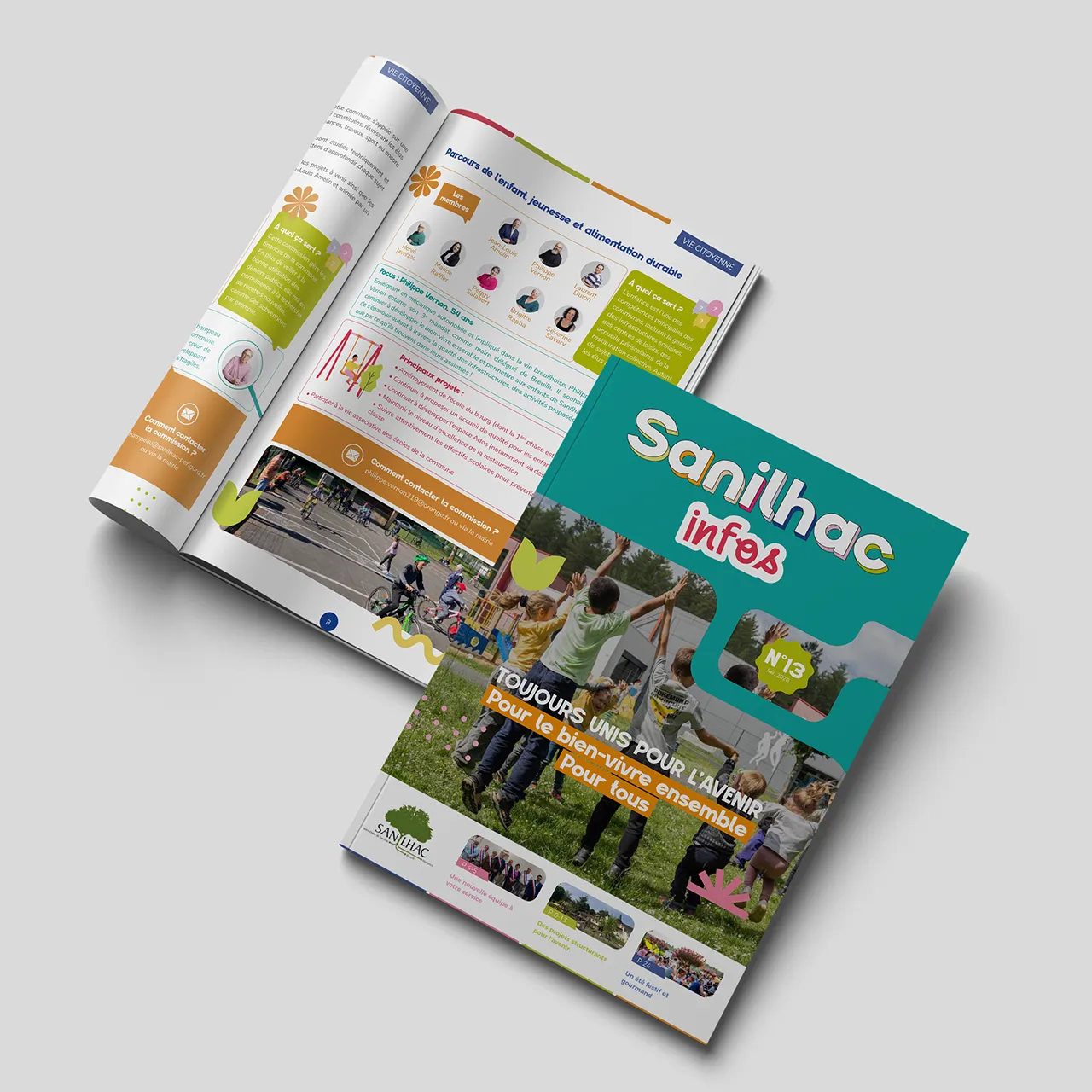 Magazine municipal Mairie Sanilhac Dordogne | Adékoi