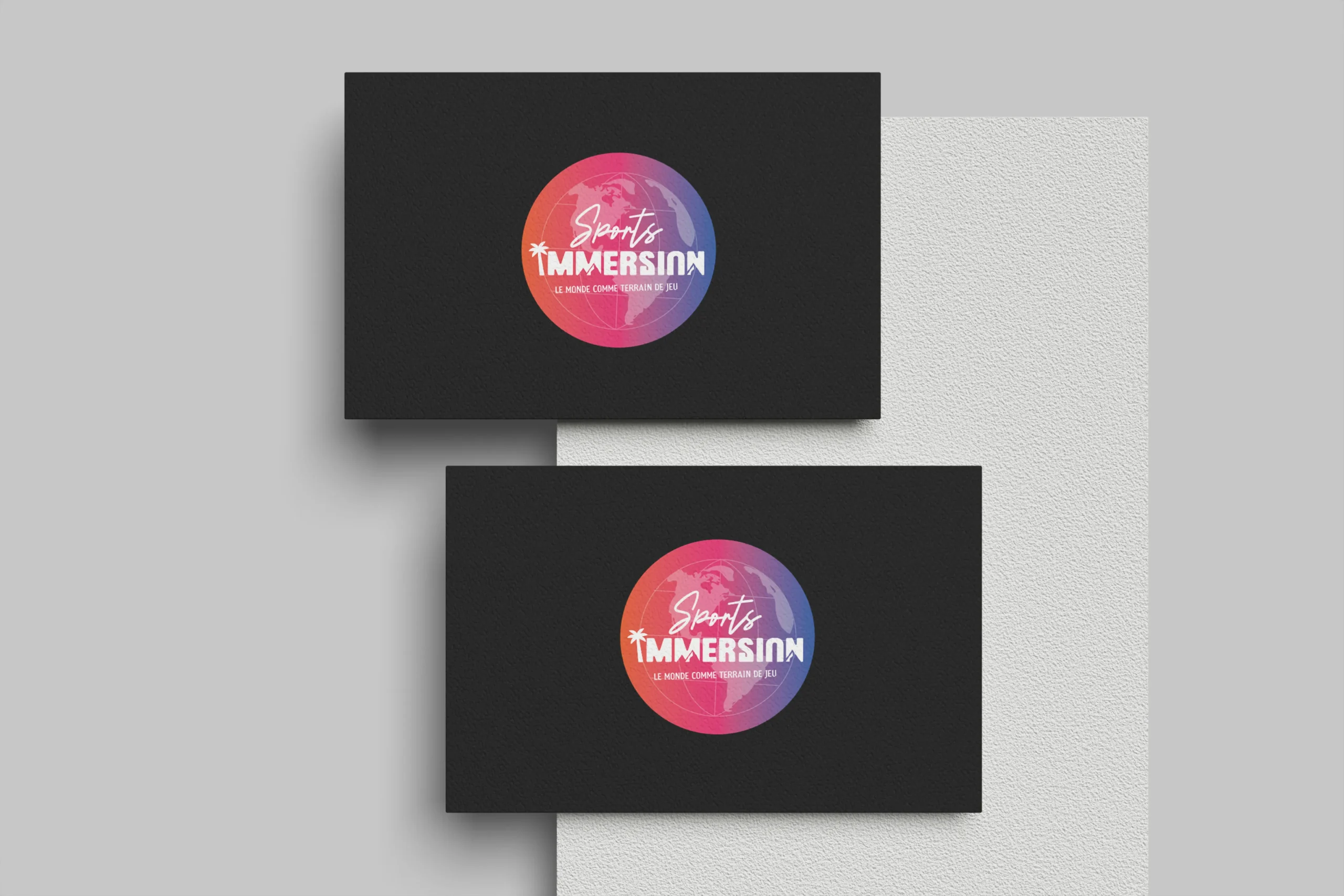 creation logo–Stages sport-Immersion sportive
