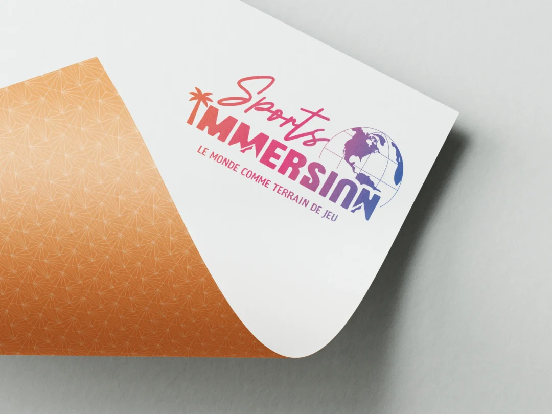 Création logo – Sports Immersion – Séjours immersifs sportifs et linguistiques