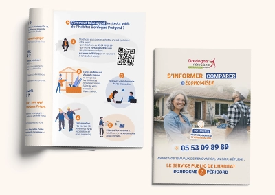 Création stratégie de communication  – Opération Habitat – Conseil Départemental Dordogne