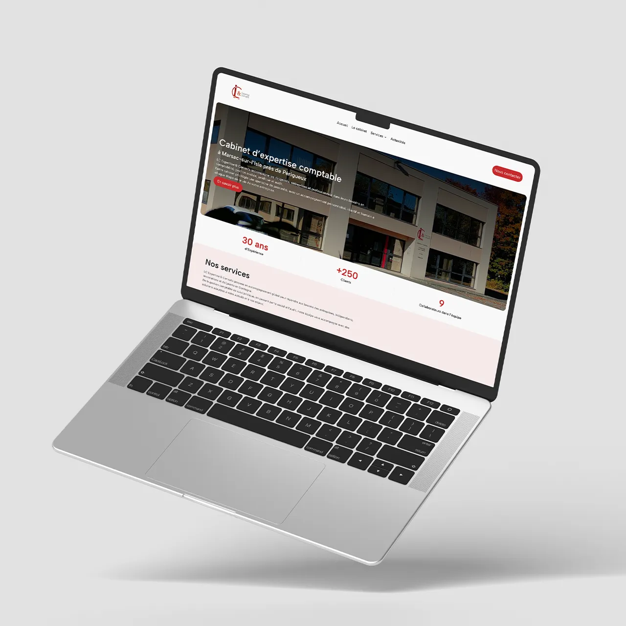 création site web cabinet comptable marsac