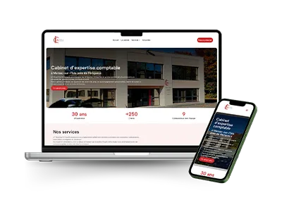 Refonte de site web – Cabinet d’expertise comptable – Marsac-sur-l’Isle